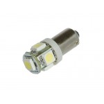Светодиодная автолампа BA9S 5pcs 1W 12V